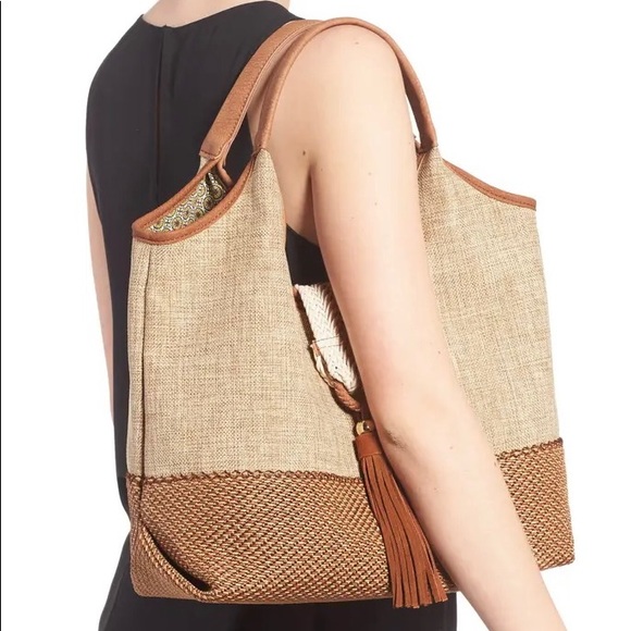 Steven By Steve Madden Handbags - Steven by Steve Madden Linen Tassel Hobo bag